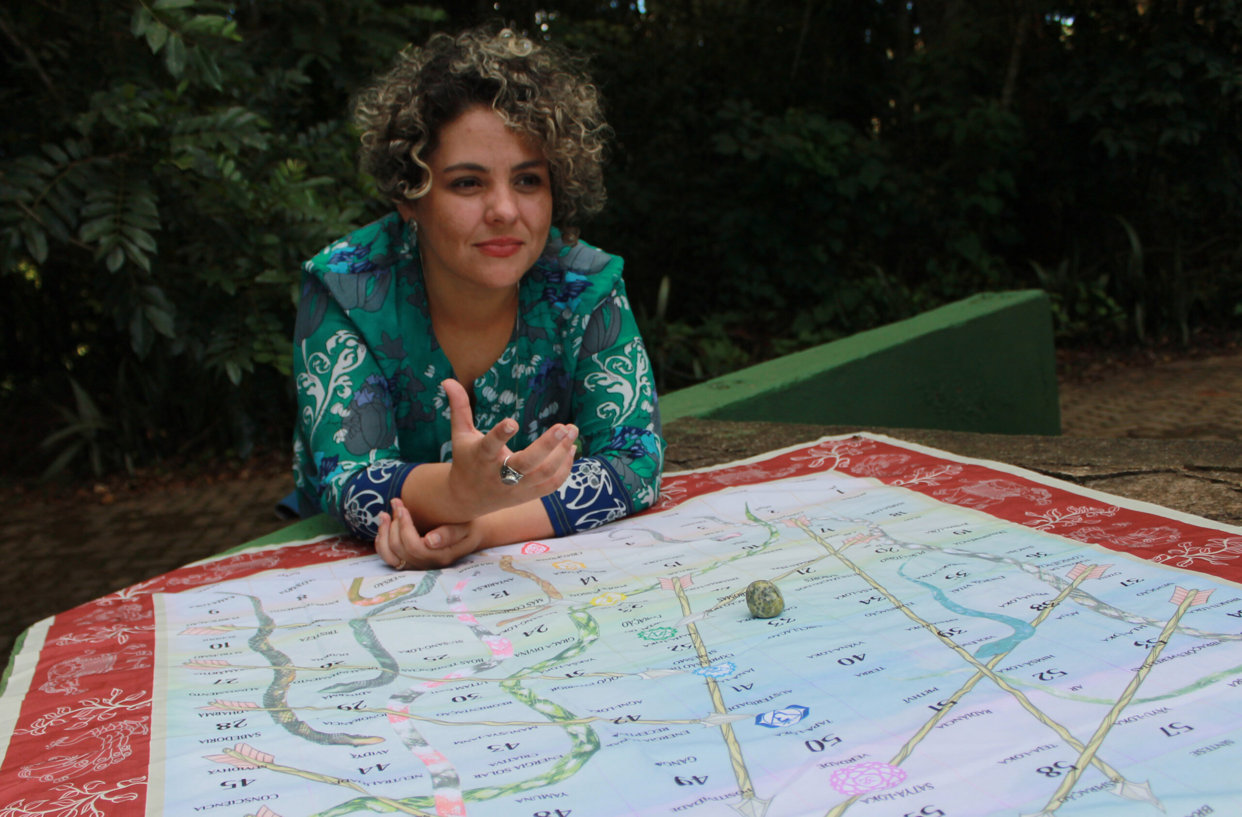 Juliane Marie em momento de presença e acolhimento